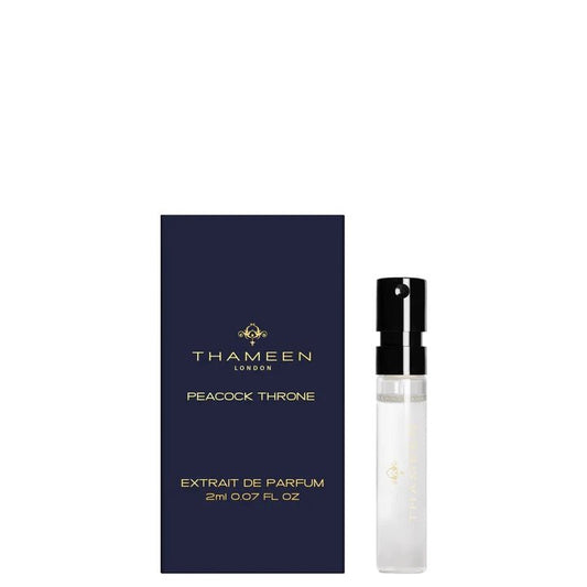 Trono de Pavão Thameen 2ml 0,06 fl.oz. amostra oficial de perfume