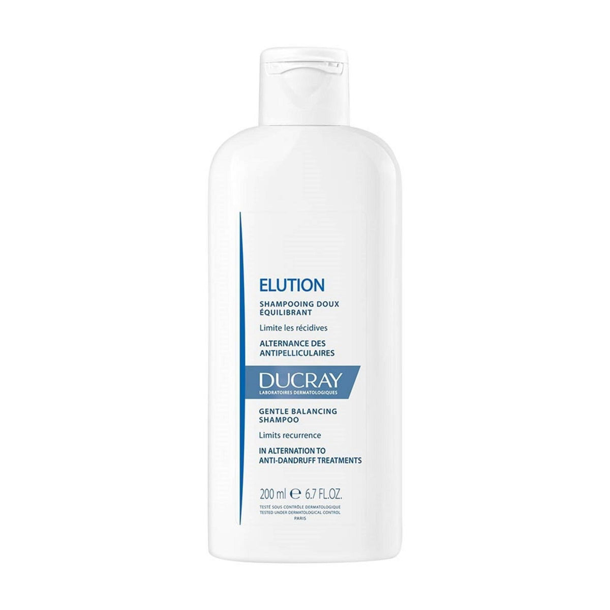 Ducray, Elution, Hair Treatment Shampoo, For Rebalancing, All Hair Types, 200 ml