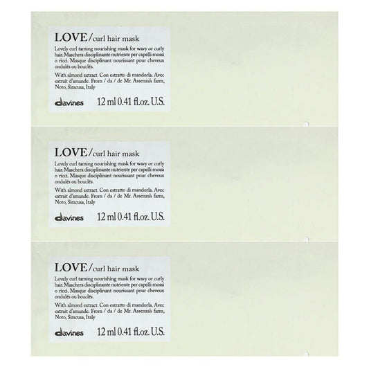 Davines, Love, Hair Treatment Cream Mask, 12 pcs, 12 ml