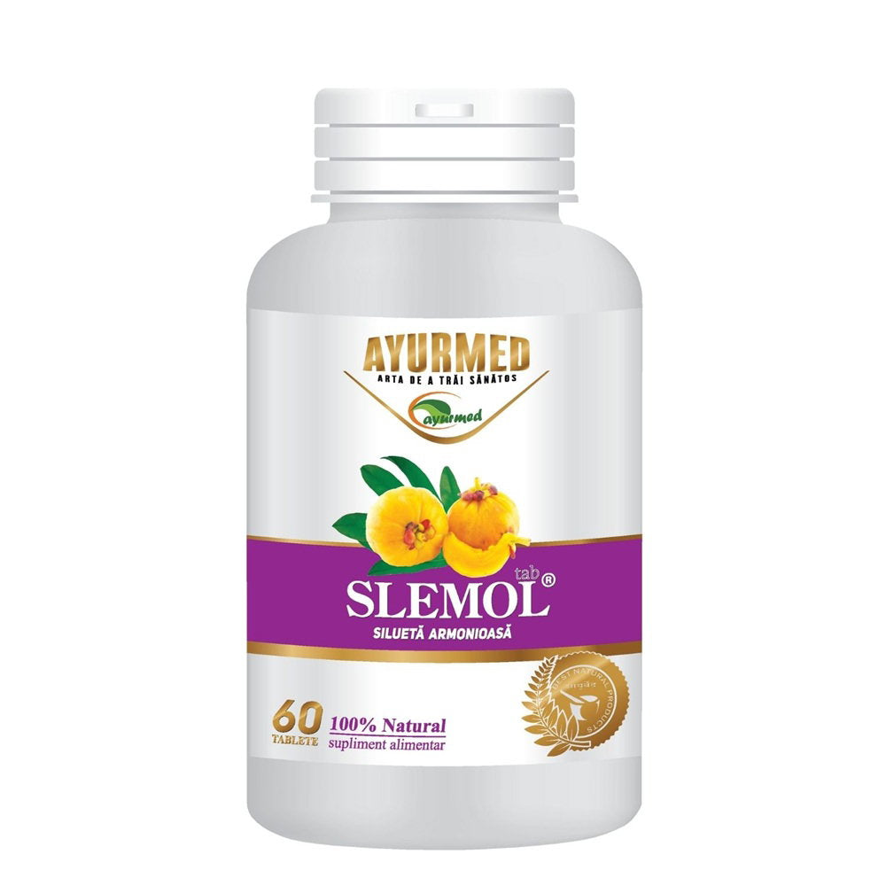 Ayurmed, Slemol, Support Natural Weight Management, Capsules, 60 Capsules