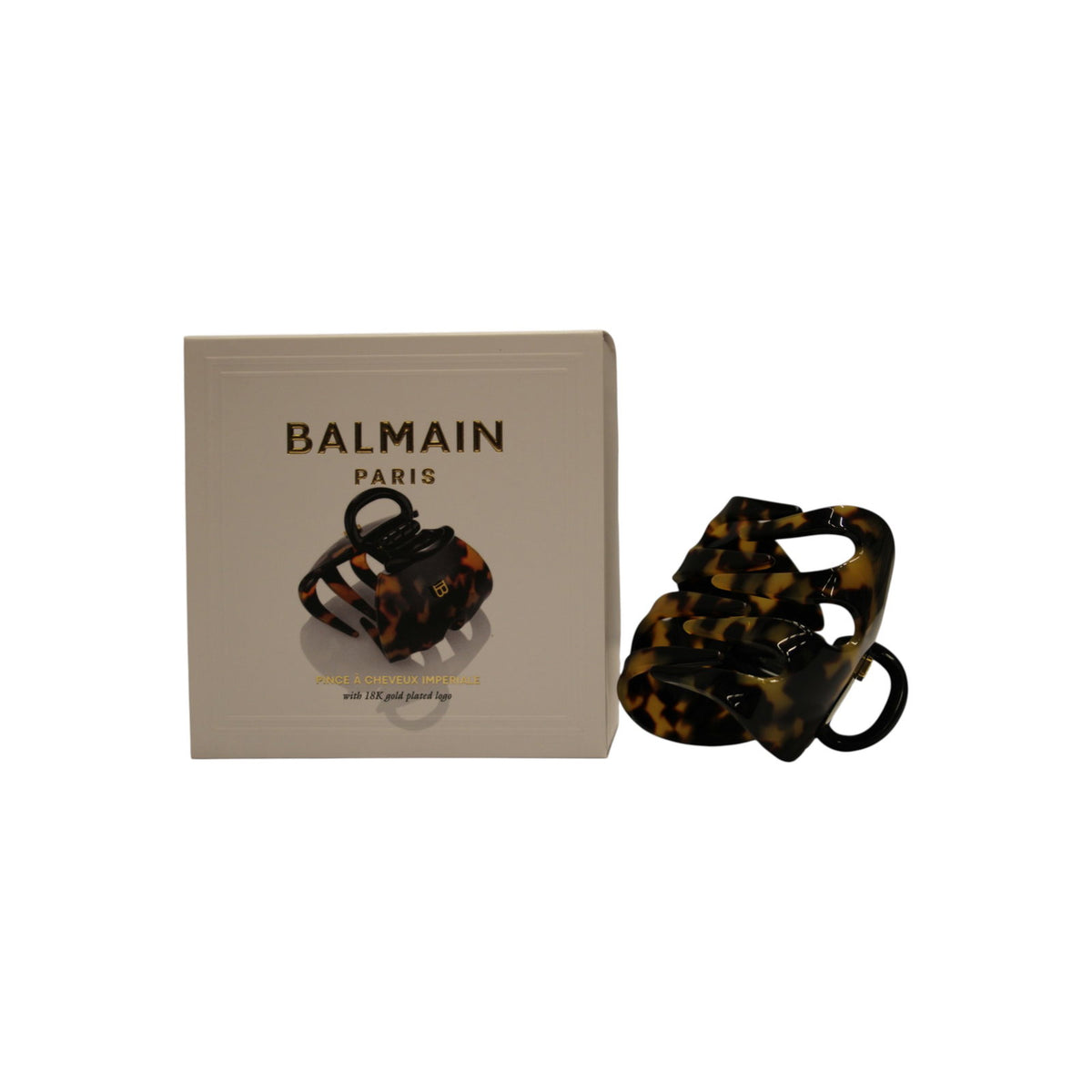 Balmain, Imperiale, Hair Clip, Turtoise Shell