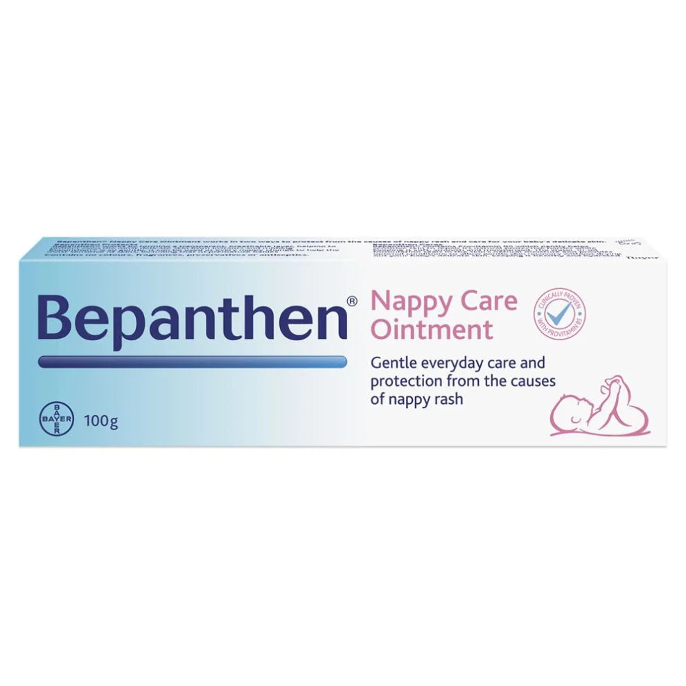 Bayer, Bepanthen, Anti-Irritation, Cream, Nappy Area, 100 ml