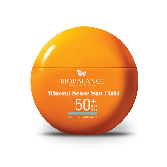 Bio Balance, Mineral Sense Sun, Protecting, Before Sun Exposure, Fluid, For Face, SPF 50, 40 ml