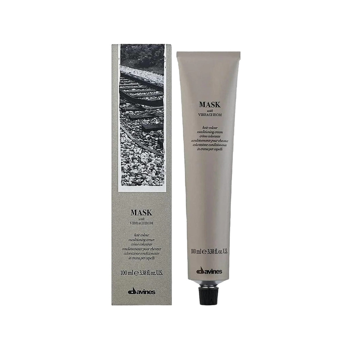 Davines, Mask With Vibrachrom, Permanent Hair Dye, 5 , 100 ml