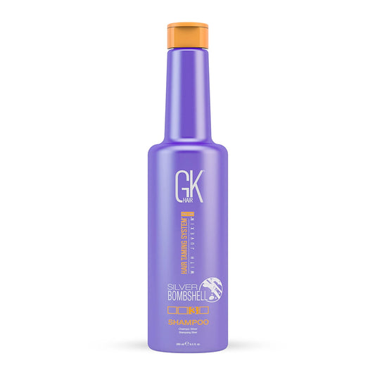 Global Keratin,  Silver Bombshell, Hair Shampoo, For Neutralisation Of Yellow Tones, 280 ml