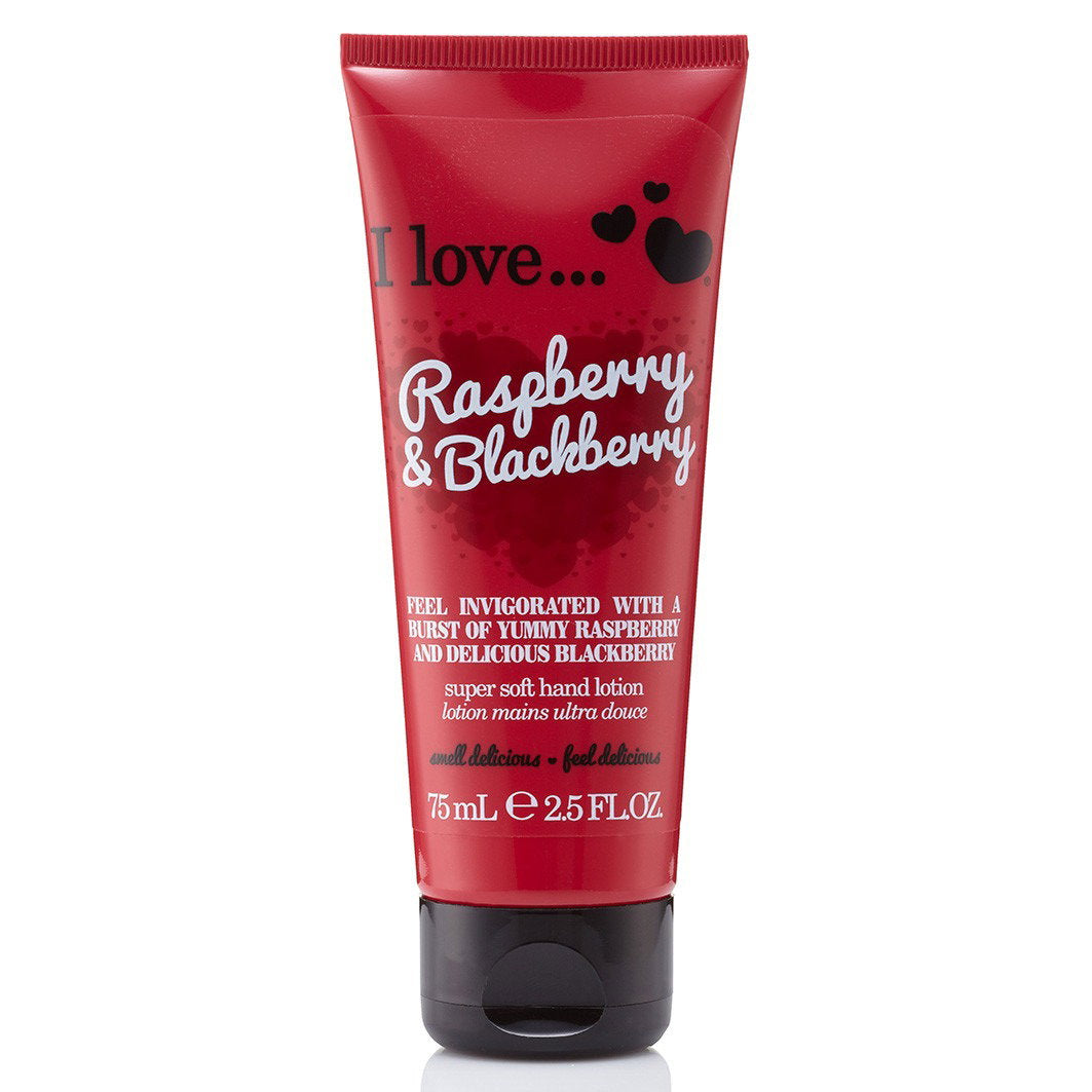 I Love, Raspberry & Blackberry, Hydrating, Hand Lotion, 75 ml